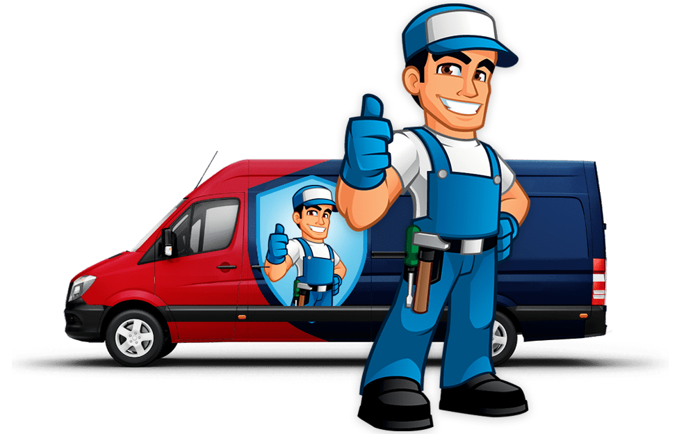 Drain Rooter Plumbing Service Van